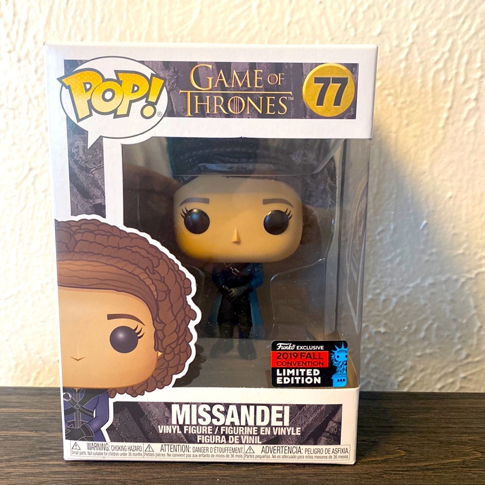Funko Pop 2019 fall convention Game of Thrones Missandei #77
